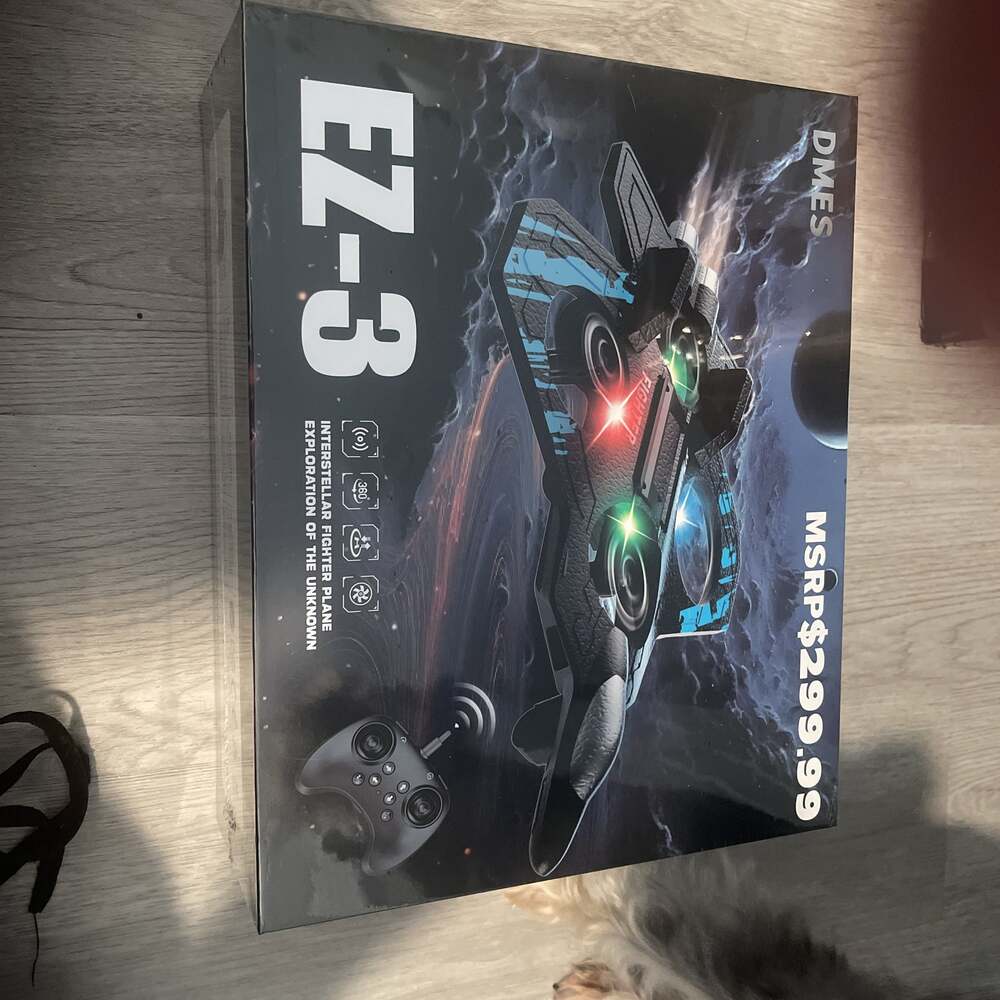 DMES EZ-3 Interstellar Fighter Plane Drone